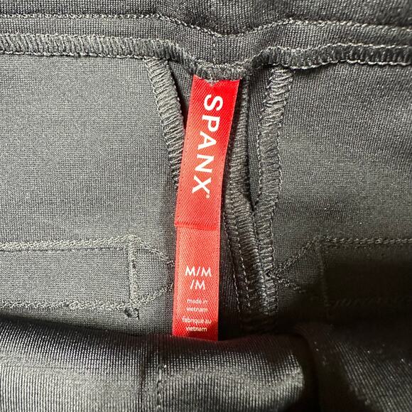 Spanx NWT The Perfect Black Pant Backseam Skinny Size M Pull-On Shaping Ponte - Picture 5 of 11